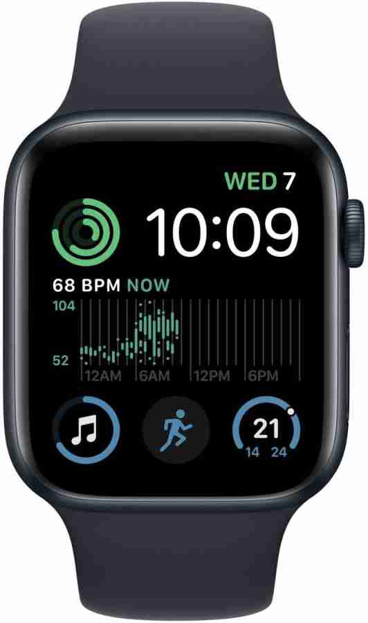 Apple Watch SE GPS + Cellular (2nd Gen) Heart Rate Monitor, Sleep and  Health Tracker