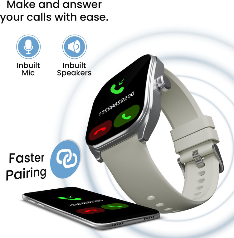 Hotelkalingaashok Smartwatch With Wireless Earphones