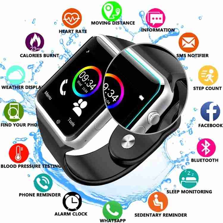 Rewy a1 smart watch top