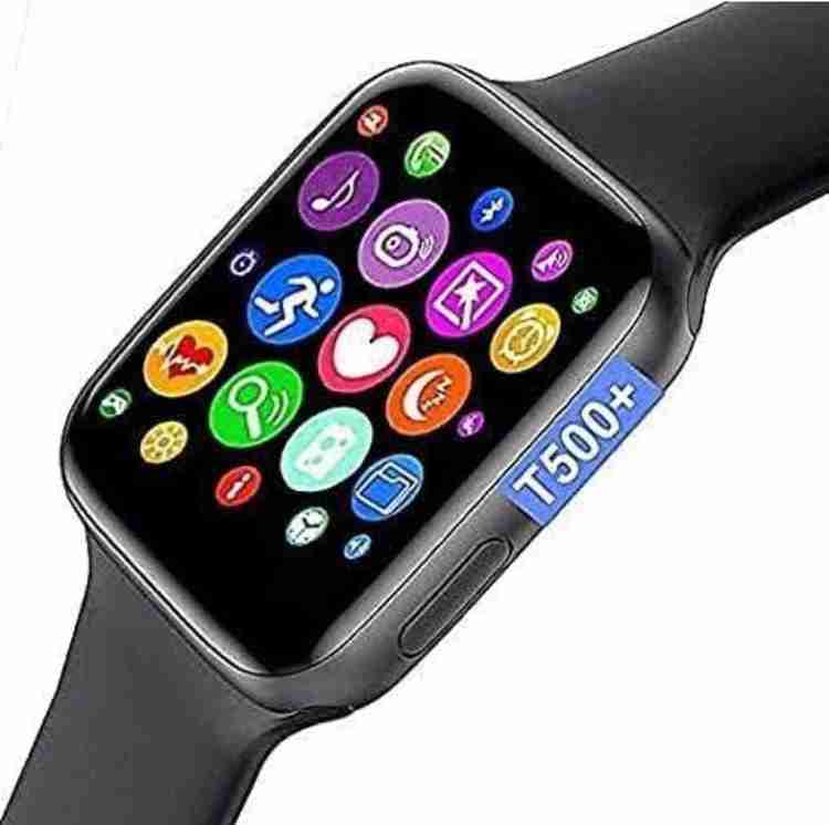 global impx T500 PLUS SMART WATCH BLACK COLOR WITH CALLING