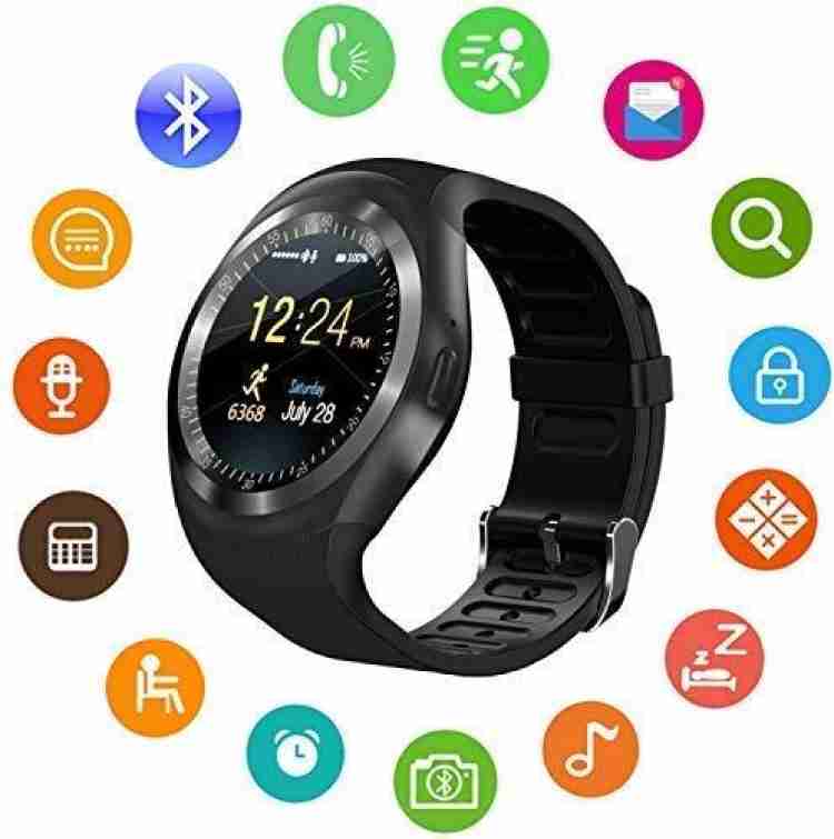 Y1 round store bluetooth smart watch