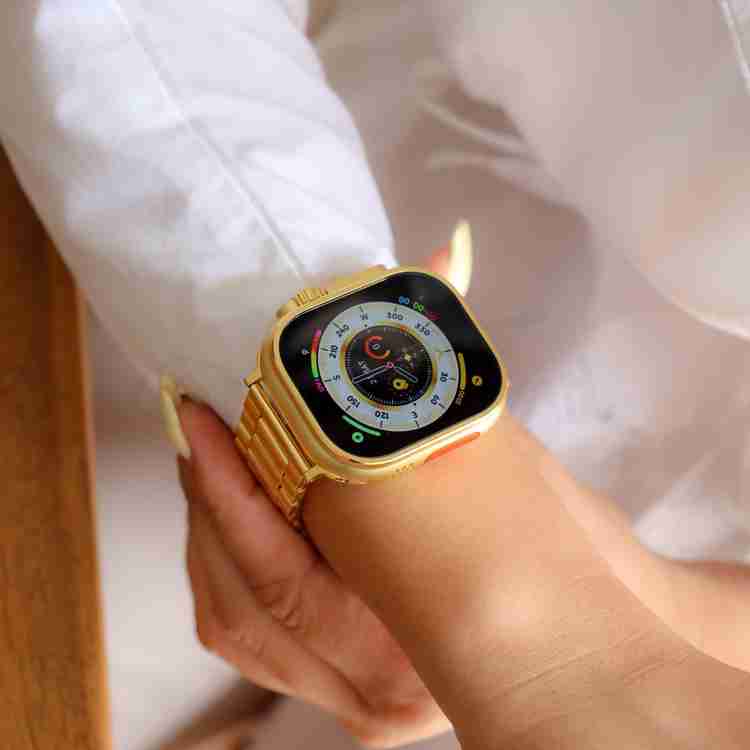 Spark X 2023 Watch 9 Ultra 49 MM Gold Edition For Men Smartwatch