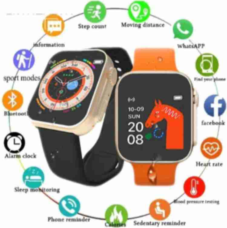FRONY RR 499 ULTRA D20 ORANGE ULTRA MULTI SPORTS FITNESS TRACKER SMART WATCH Smartwatch Price in India Buy FRONY RR 499 ULTRA D20 ORANGE ULTRA MULTI SPORTS FITNESS TRACKER SMART WATCH Smartwatch onlin...