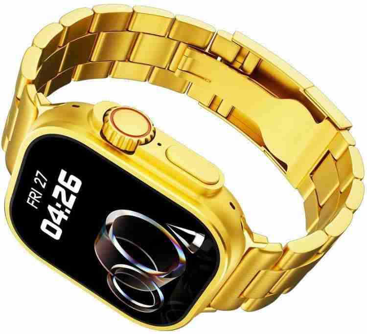 Gold android watch hotsell