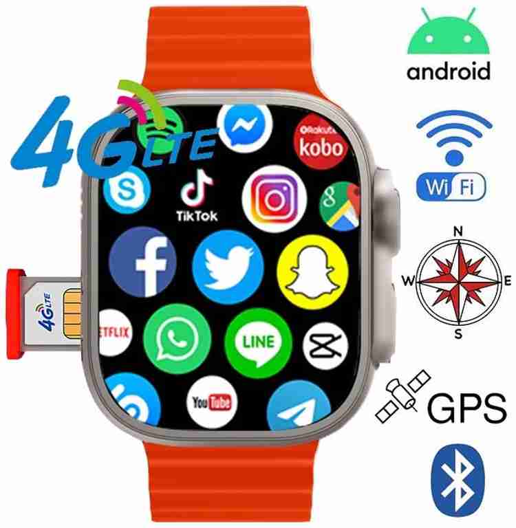 B16 waterproof 4g supported smartwatch new arrivals