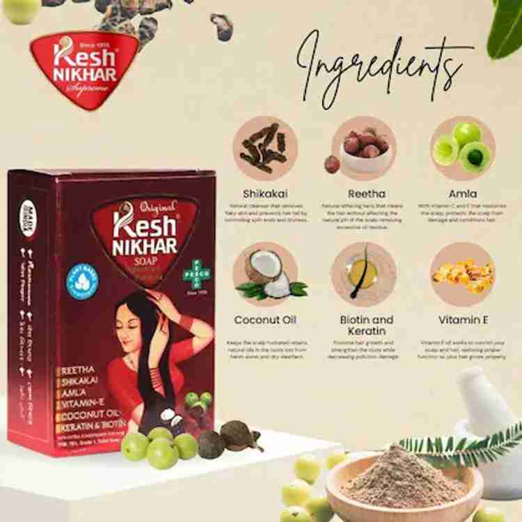 Kesh NIKHAR ADVANCED FORMULA SOAP 100GM 4PCS Price in India Buy Kesh NIKHAR ADVANCED FORMULA SOAP 100GM 4PCS Online In India Reviews Ratings Features Flipkart