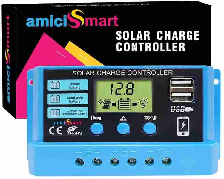 Solar battery maintainer with hot sale charge controller