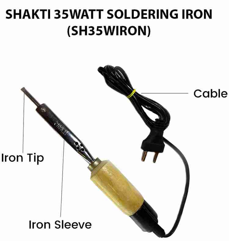 Wooden deals soldering iron