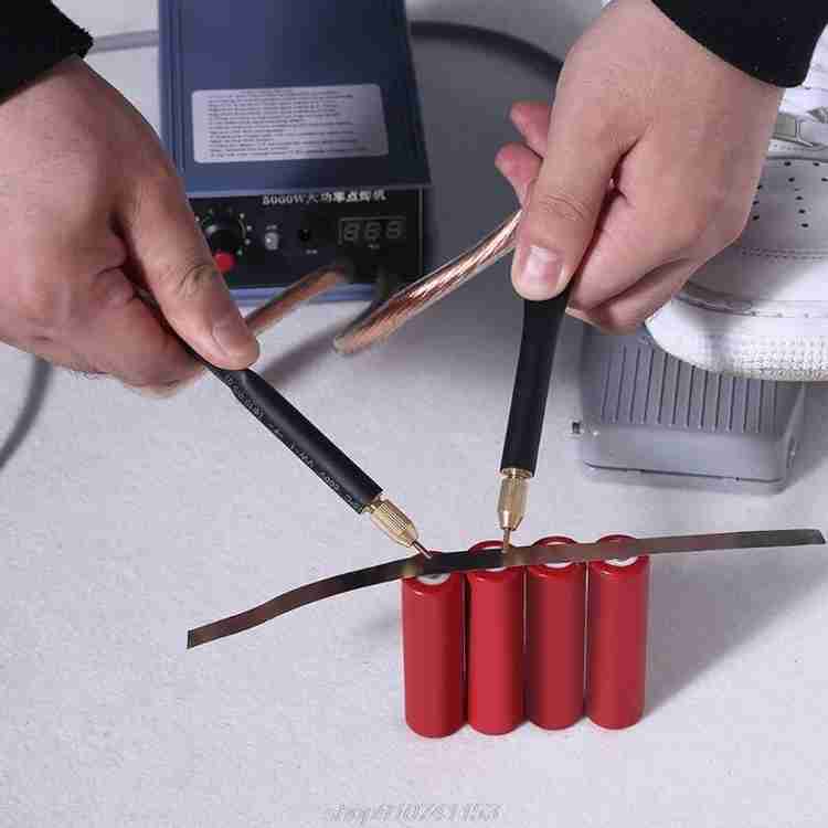 Battery top welding machine