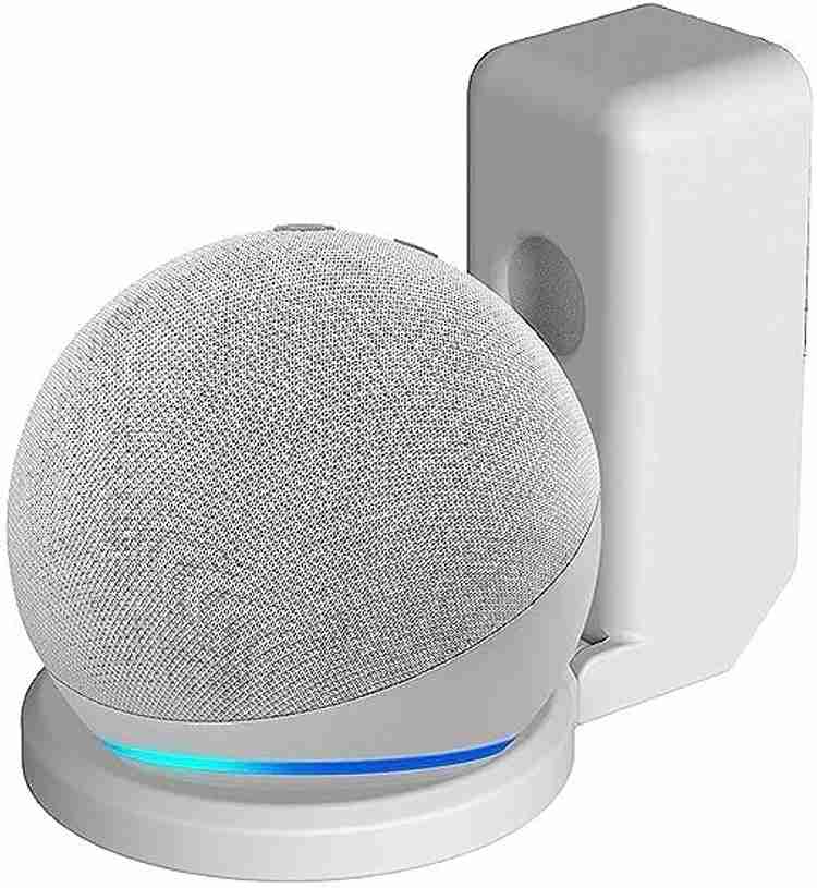 JERN Alexa Echo Dot 4th Generation with Cord White Speaker Mount