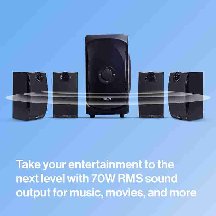 Philips 4.1 discount home theater flipkart