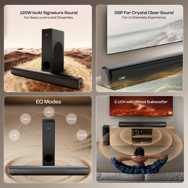 Surround Sound Budget Soundbar With Dolby Atmos Ik S111c Ikon