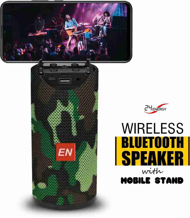 Buy 24 ENERGY Wireless Portable BT Speaker 10 Hours Playing Time with Mobile Stand 10 W Bluetooth Speaker Online from Flipkart
