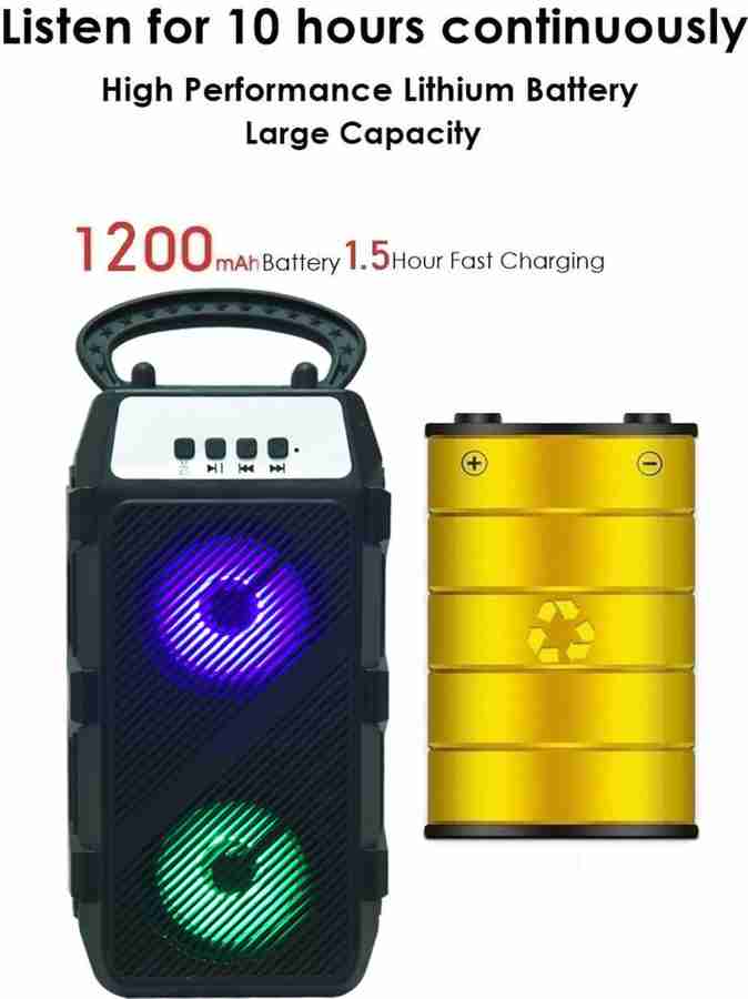Buy KSD Good Quality Bluetooth Party Speaker Karaoke System