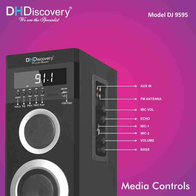 Discovery tower speakers sales price