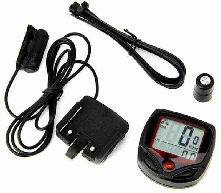 Cycle Speedometer Digital LCD Speedometer for Bicycle Bike Meter Waterproof LED