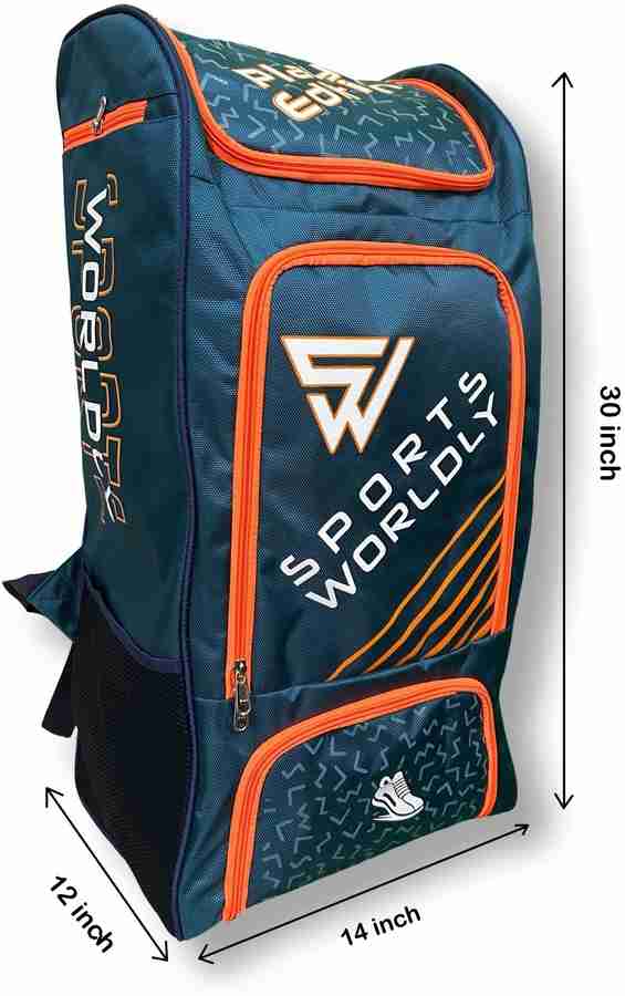 Sports Worldly Cricket Kit Bag Light Weight Shoulder Straps Extra Compartment for Accessories Buy Sports Worldly Cricket Kit Bag Light Weight Shoulder Straps Extra Compartment for Accessories Online a...