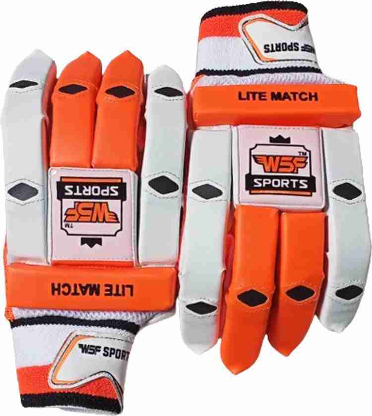 Orange and blue batting gloves store