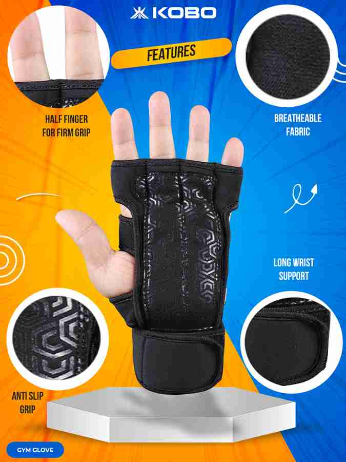 KOBO Weight Lifting Gym Gloves Hand Grips for Pull Ups Grip Pads for Functional Fitness Gym Fitness Gloves Buy KOBO Weight Lifting Gym Gloves Hand Grips for Pull Ups Grip Pads for Functional Fitness