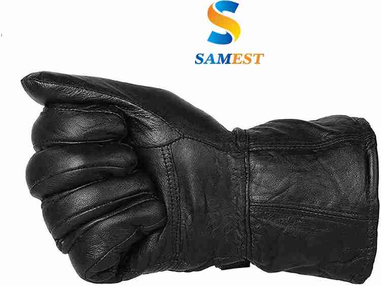 Mens gray leather gloves new arrivals