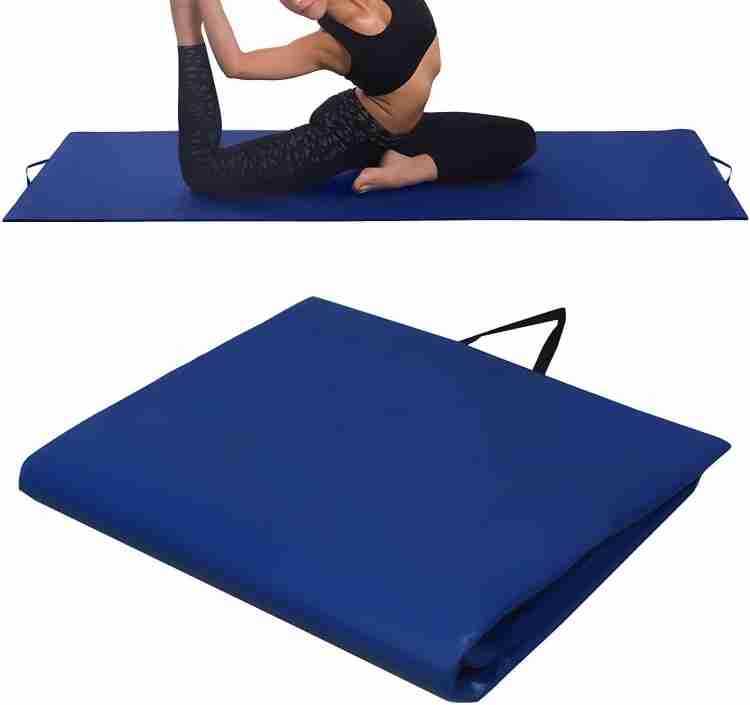 Dinetic PU Leather Exercise Yoga Mat Foldable Travelling Yoga Mat with Carrying Strap Blue 12 mm Yoga Mat Buy Dinetic PU Leather Exercise Yoga Mat Foldable Travelling Yoga Mat with Carrying