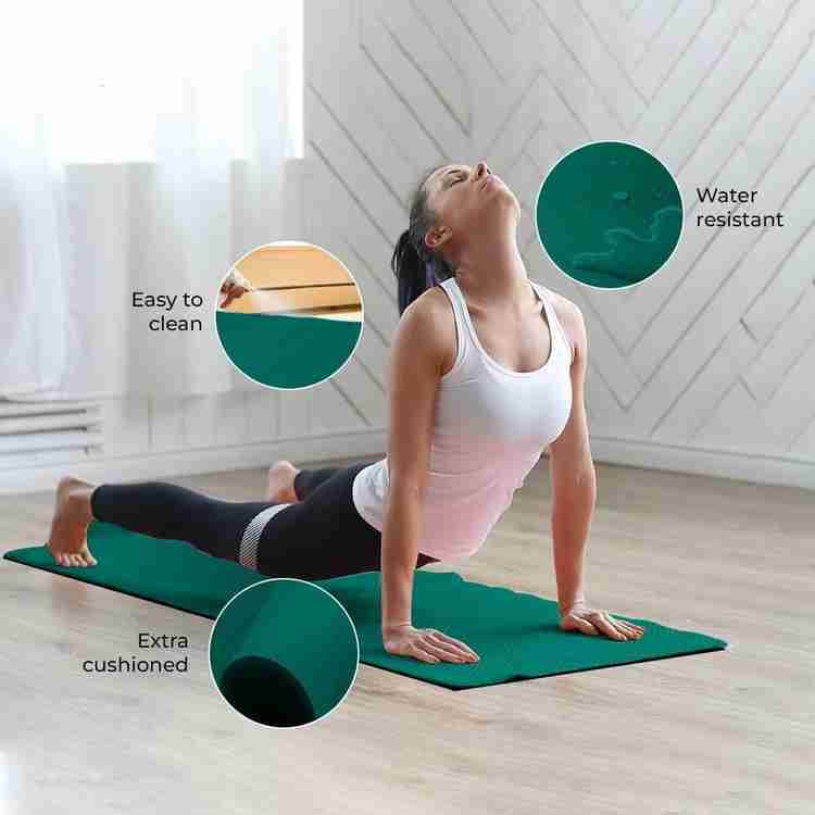 HouseOfCommon 6MM Anti Skid with Carry Bag For Home Gym Outdoor Workout Soft Easy to Fold 6 mm Yoga Mat Buy HouseOfCommon 6MM Anti Skid with Carry Bag For Home Gym Outdoor Workout Soft Easy