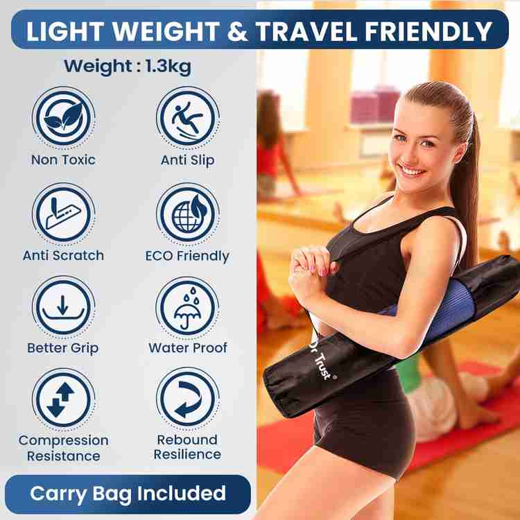 Dr. Trust USA EcoFriendly Exercise Gym mats For Men Women With