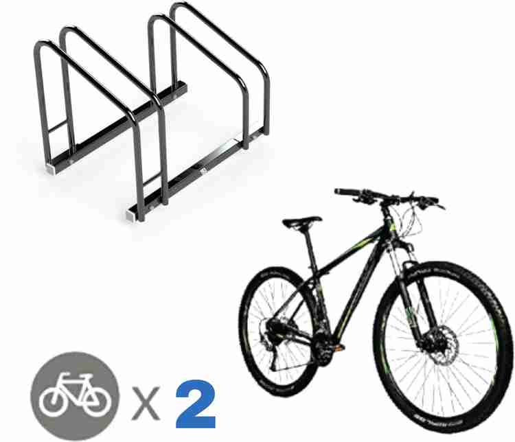 Floor mounted bike stand clearance
