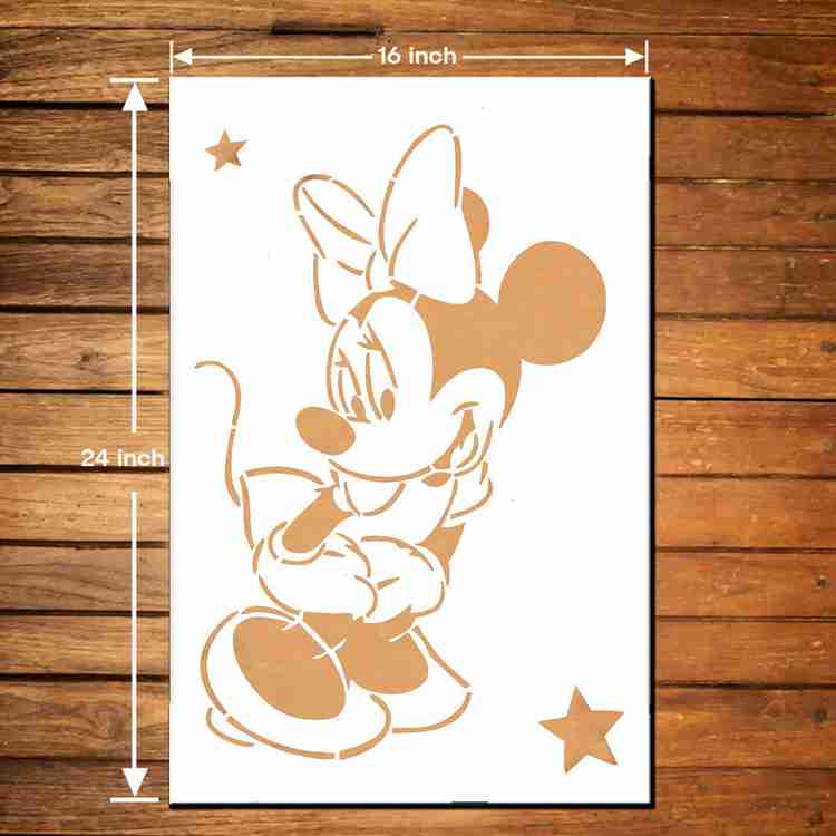 Cartoon stencils store for walls