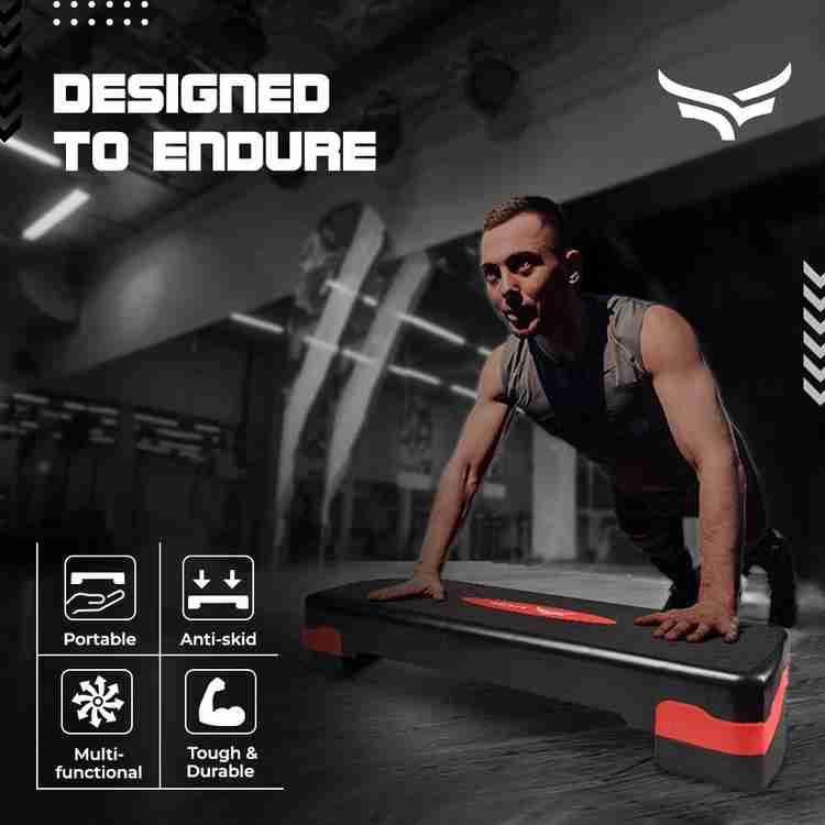 Xtrim Aerobic Stepper for Cardio Workout with 2 Height Adjustments 10 15cm Stepper Buy Xtrim Aerobic Stepper for Cardio Workout with 2 Height Adjustments 10 15cm Stepper