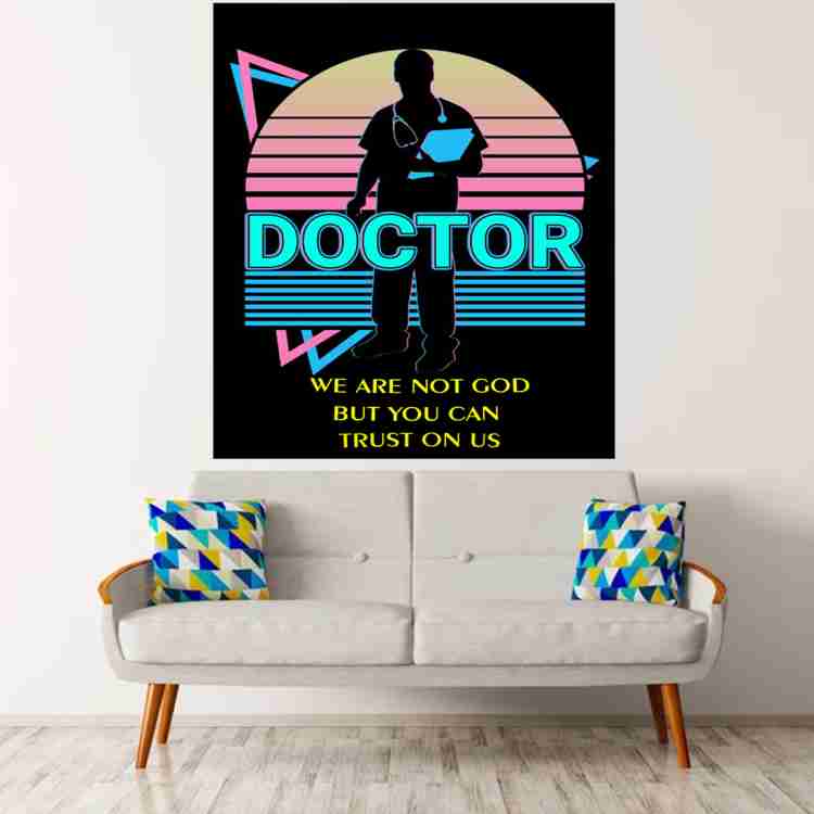 Wall gallery 45.72 cm Doctor Motivation Room,Office,For Wall Decoration  Glowing Sticker 18x12inc Self Adhesive Sticker Price in India - Buy Wall  gallery 45.72 cm Doctor Motivation Room,Office,For Wall Decoration Glowing  Sticker 18x12inc
