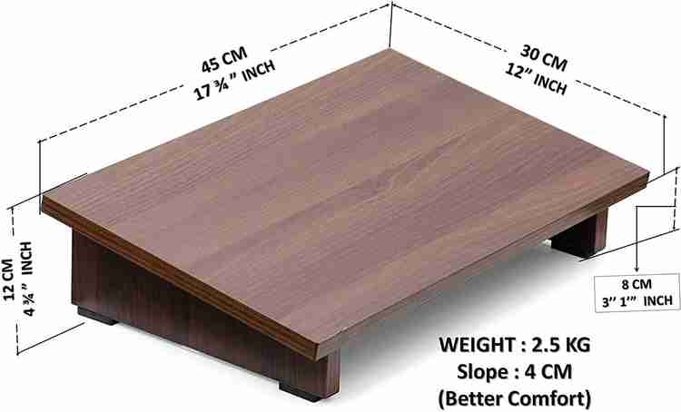 Wooden footrest for office new arrivals