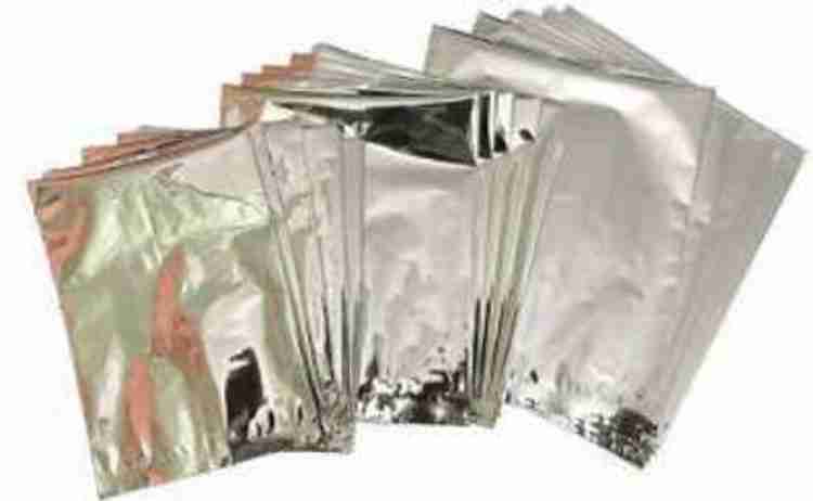 Amit Marketing Silver Foil Bag Aluminium Plastic Pouches Pack