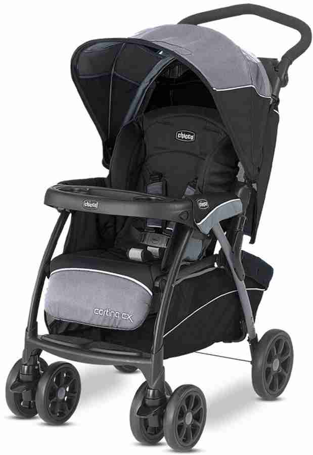 Chicco Cortina Cx Stroller Jet Black Stroller Buy Stroller in India Flipkart