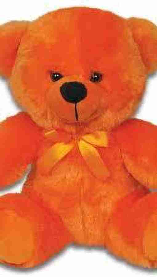 Rishabh Orange soft teddy bear 85cm 85 cm Orange soft teddy