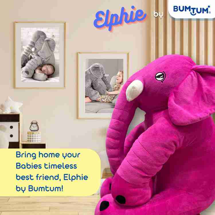 Big pink stuffed elephant shop