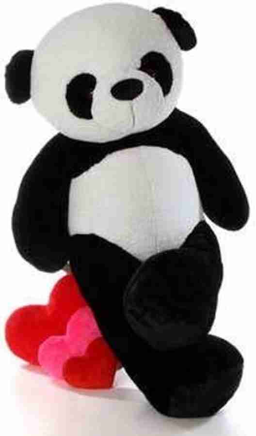 toybulk Giant Black 4 Feet Teddy Bear 48 Inch Black Soft Toys 4 Feet Black 121 cm Giant Black 4 Feet Teddy Bear 48 Inch Black Soft Toys 4 Feet