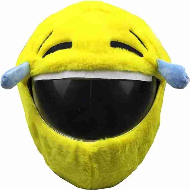 Smiley face motorcycle best sale helmet