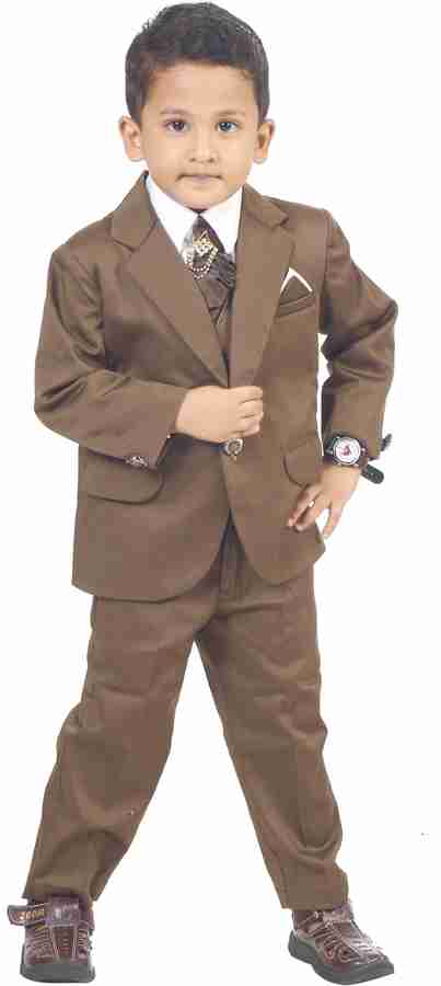 Miss Master Premium Five piece Coat Suit For Kids Solid Baby Boys Suit Buy Miss Master Premium Five piece Coat Suit For Kids Solid Baby Boys Suit Online at