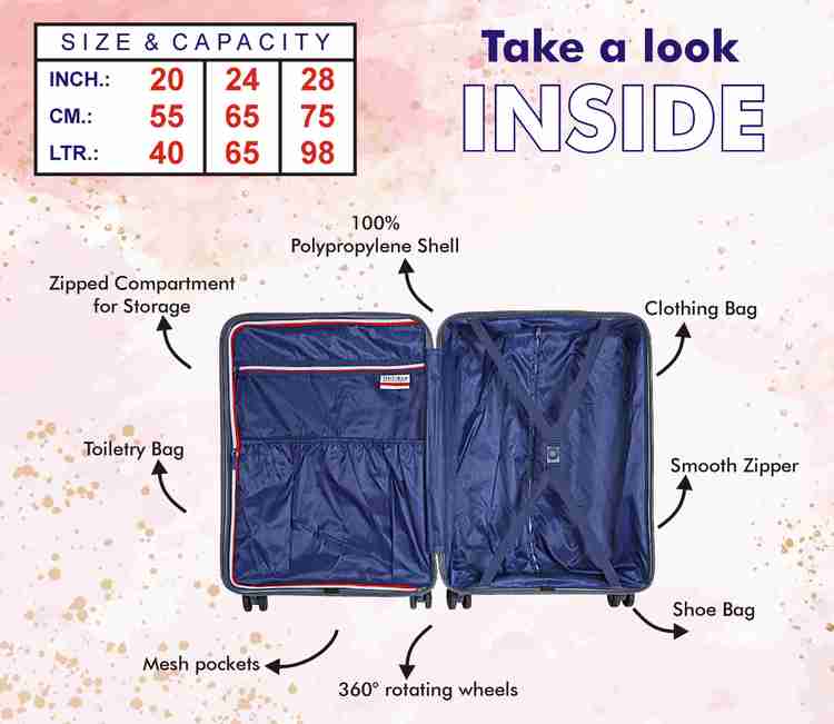 Holiday trolley bags price discount