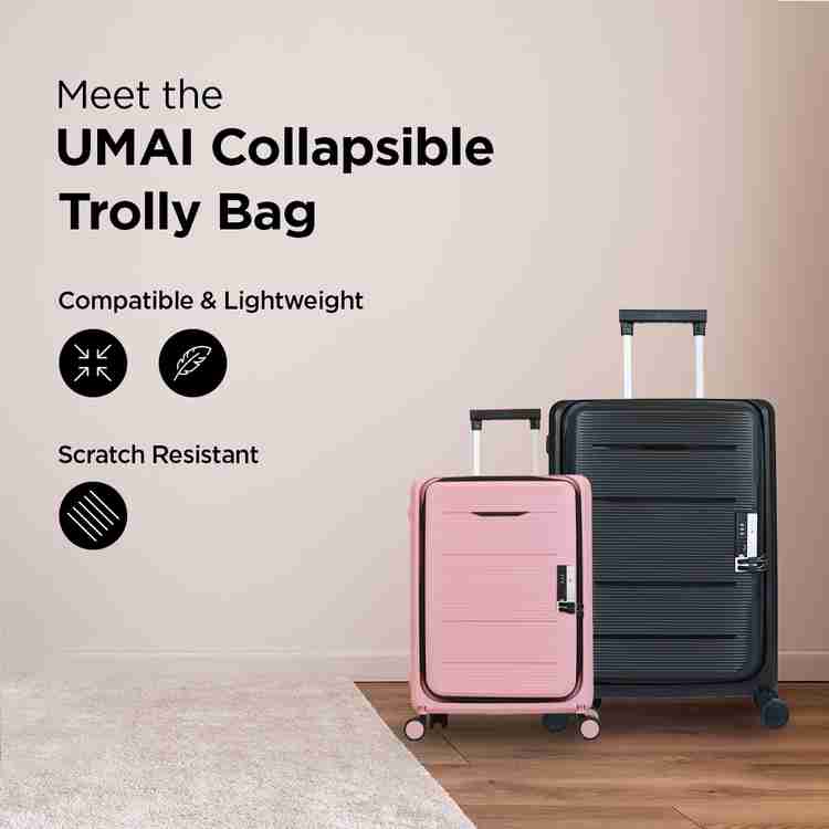 Collapsible cabin luggage discount
