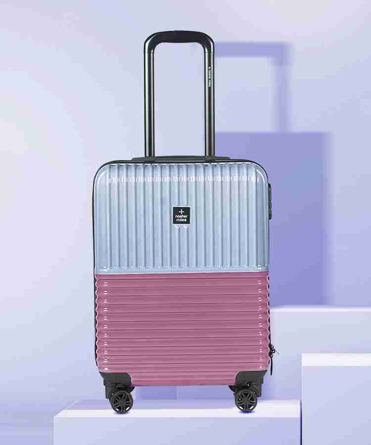 NASHER MILES Istanbul Hard sided ABS and PC Cabin Luggage Silver