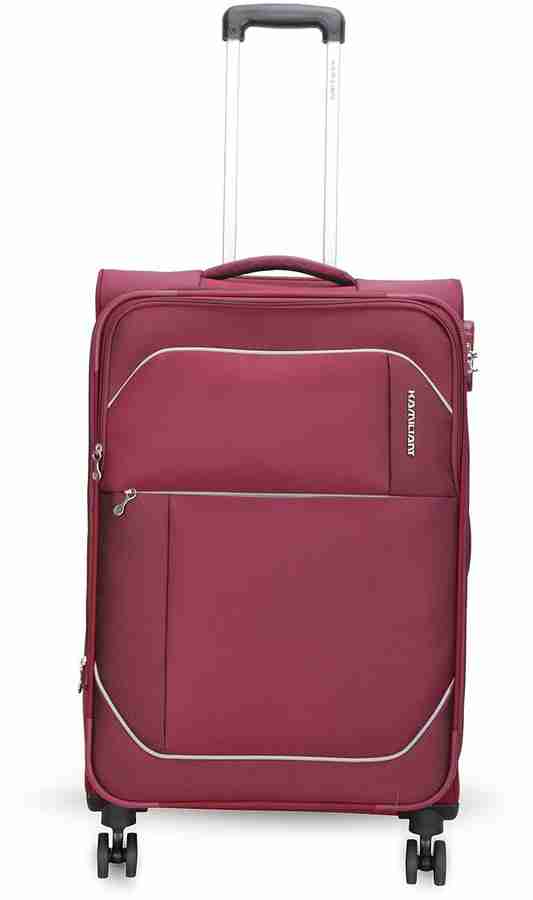 Kamiliant by American Tourister VECTOR 68 MEDIUM SIZE Check in Suitcase 4 Wheels 24 inch MAROON Price in India Flipkart