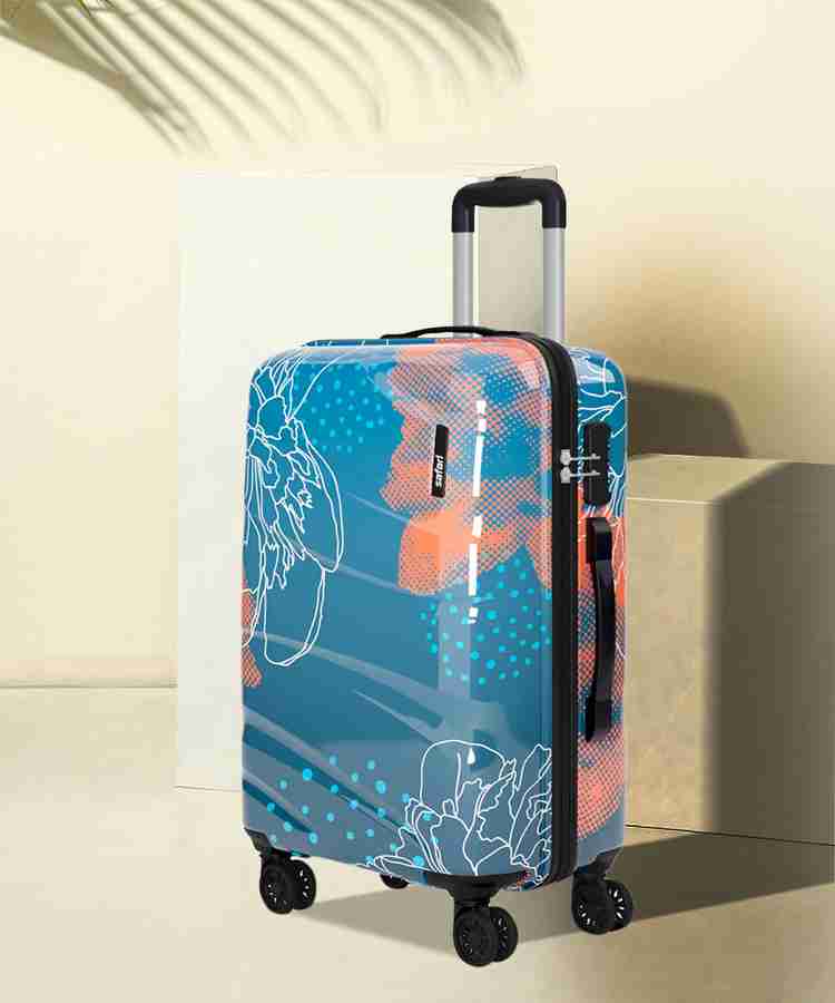SAFARI Serene Check in Suitcase 8 Wheels 26 inch Multi Price in India Flipkart
