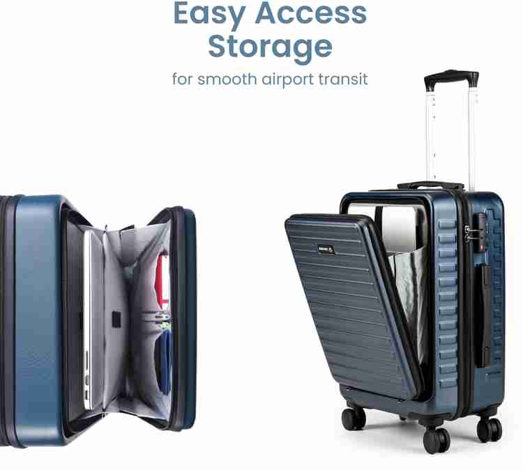 Assembly Luggage Hard sided Trolley Set of 2 Medium Check in