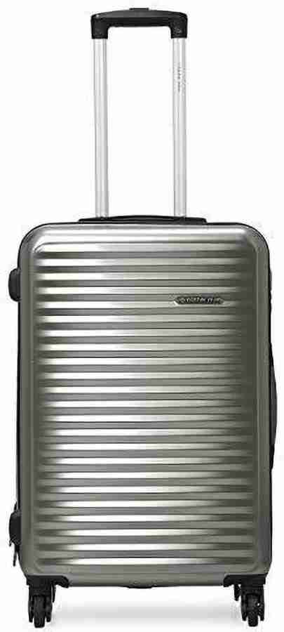 NASHER MILES Monte Carlo Hard-sided Polycarbonate Check-In Luggage Bronze  24 inch Medium Check-in Suitcase - 24 inch Bronze - Price in India