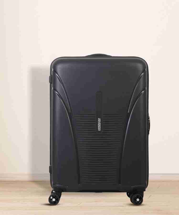 AMERICAN TOURISTER Skytracer Plus Hard Trolley 68 Cm Check in Suitcase 4 Wheels 27 inch Grey Price in India Flipkart