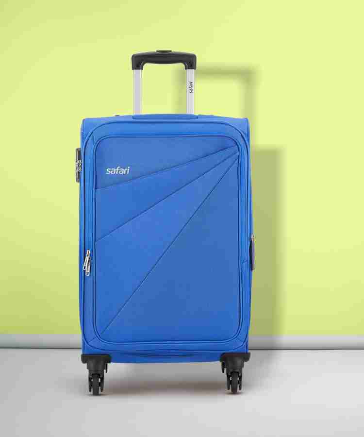 SAFARI Mimik 4 W Expandable Cabin Check in Set 4 Wheels 30 inch Blue Price in India Flipkart