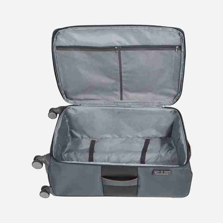 SAFARI jet setter 8wheels small size cabin size Expandable Cabin Suitcase 8 Wheels 20 inch grey Price in India Flipkart