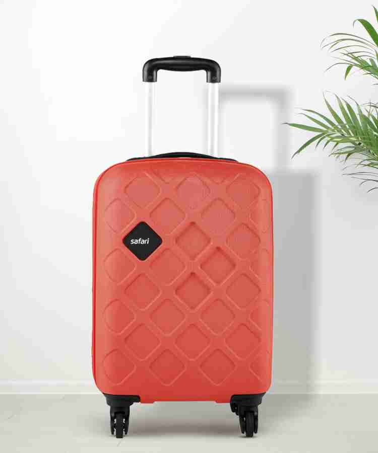 SAFARI MOSAIC 55 Cabin Suitcase 4 Wheels 22 inch SCARLETT RED